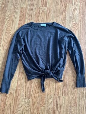 Harley and Me Soft Tie Front, Lightweight Sweater top